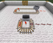 Redstone manual - rail clock